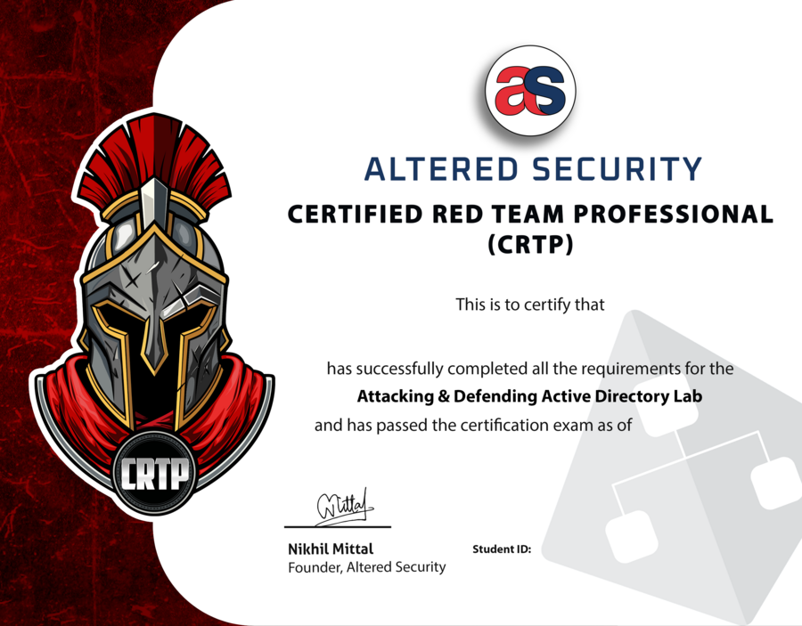 Altered Security